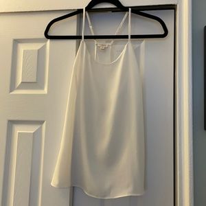 Jcrew Size 00 White tank top!